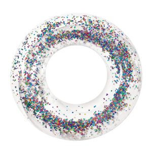 BOIA INFLAVEL COM GLITTER