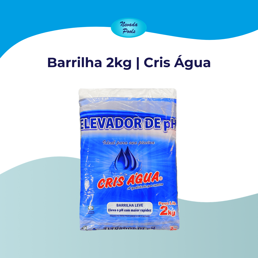 Barrilha 2kg Cris Água