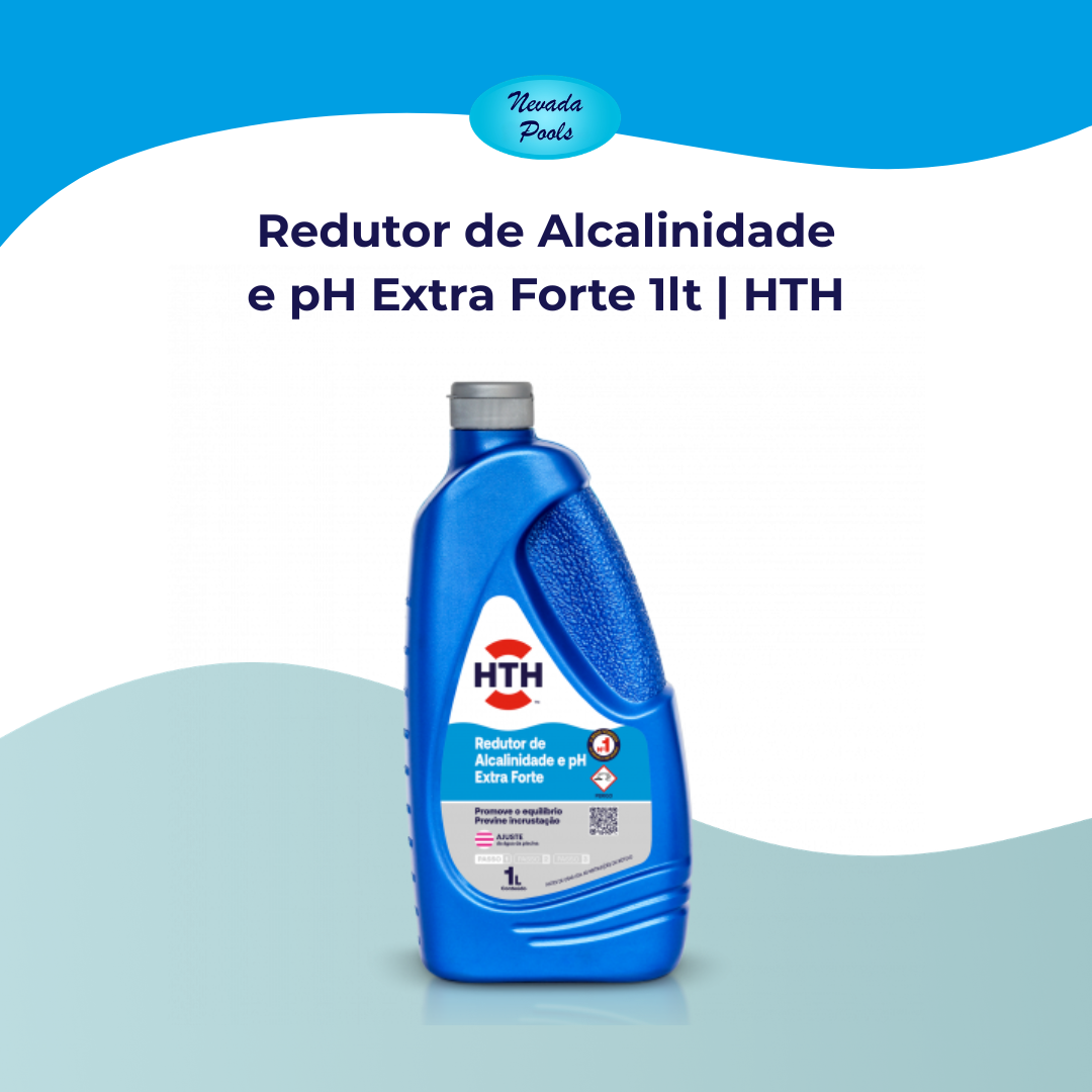 Redutor de Alcalinidade e pH Extra Forte hth 1lt