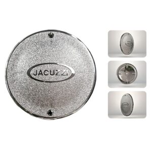 TAMPA DRENO RALO DE FUNDO JACUZZI UMD / VMD ABS CROMADA