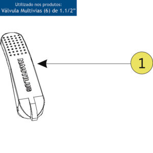 ALAVANCA PARA VÁLVULA - NAUTILUS